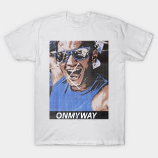 OnMyWay - Basta Fou Malade T-Shirt